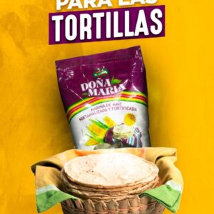 Harina de maíz nixtamalizada